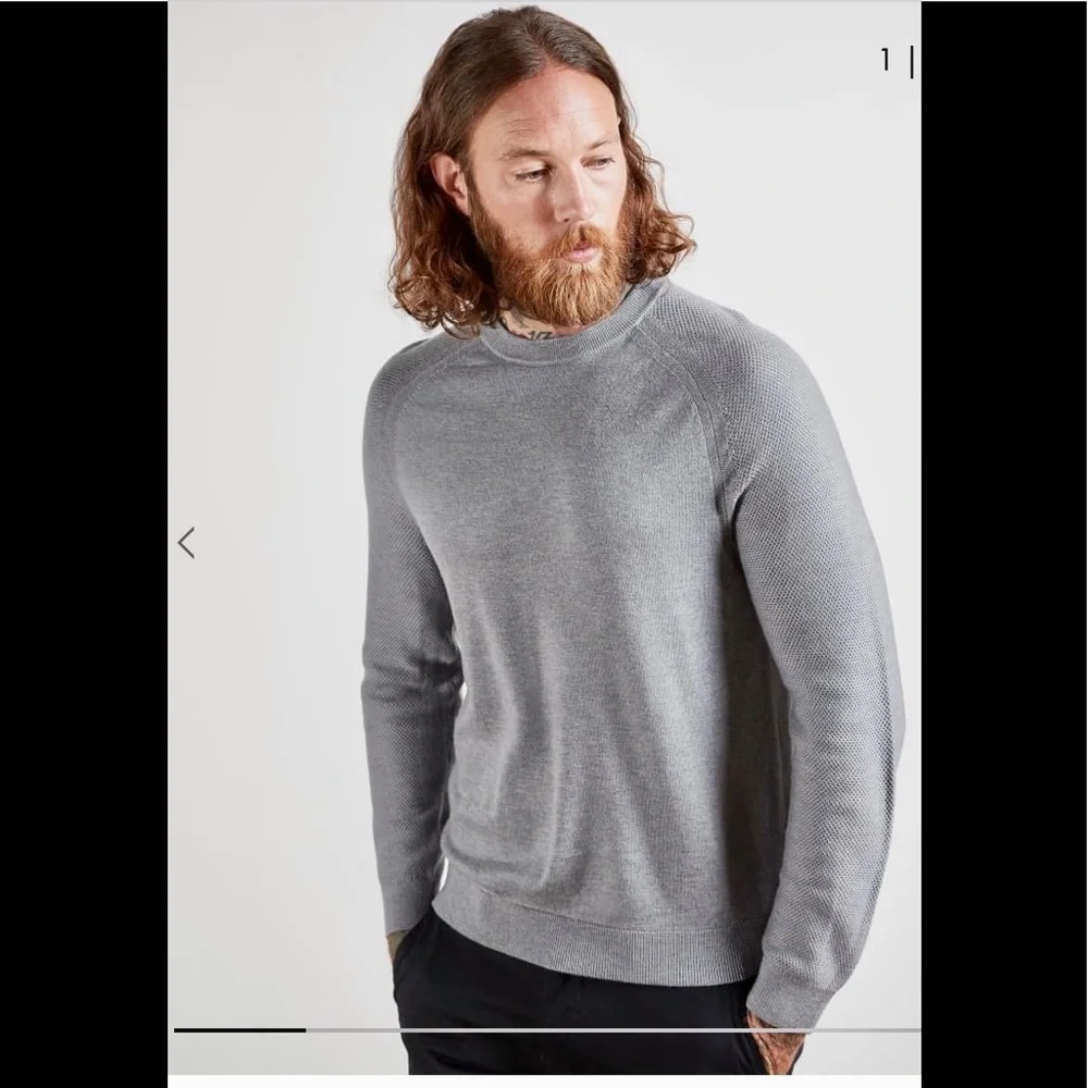 🔶Ted Baker London Textured Crewneck Jumper Sweater🔶 NWT